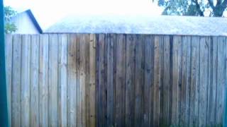 Wood Fence Cleaning